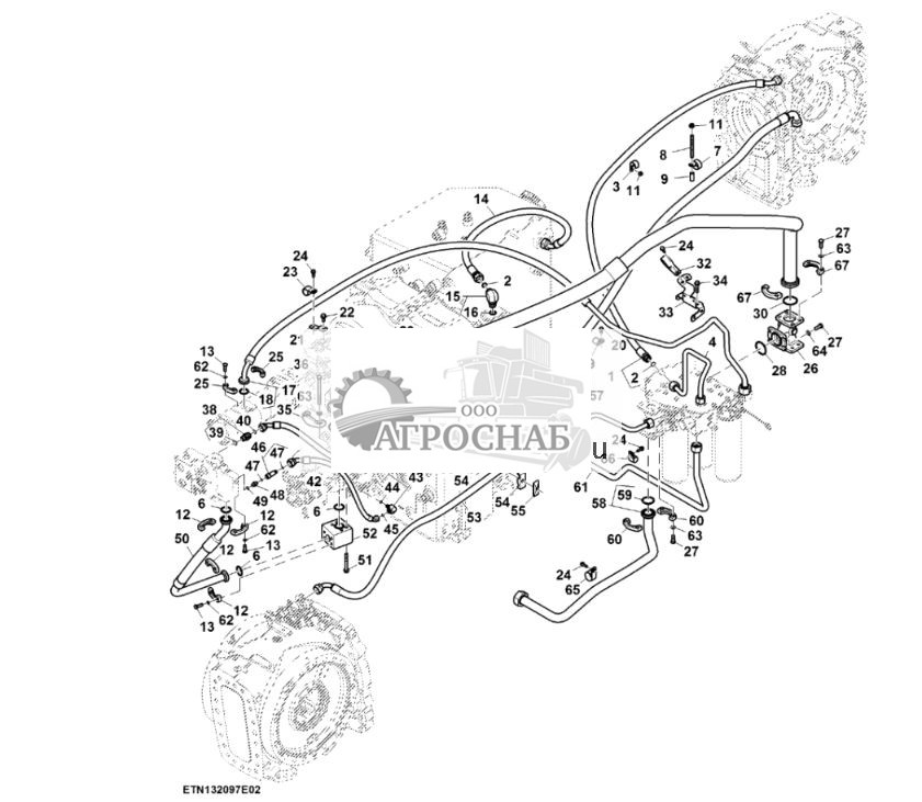 Трубопроводы гидравлического насоса, стандартный расход, без PTO (22) ( - 800133) - ST831752 654.jpg